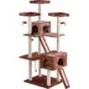 Frisco 72-in Large Base Faux Fur Cat Tree & Condo 2 Frisco 72-in Large Base Faux Fur Cat Tree & Condo -Frisco Sales Store 101809 MAIN. AC SS1800 V1584451049