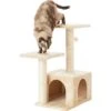 Frisco 28-in Faux Fur Cat Tree & Condo -Frisco Sales Store 128073 MAIN. AC SS1800 V1584451166