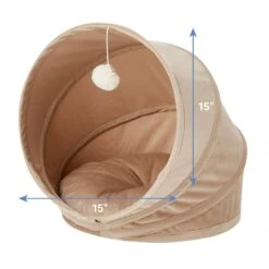 Frisco Foldable Canopy Cat Bed, Sandy Beige 10 Frisco Foldable Canopy Cat Bed, Sandy Beige -Frisco Sales Store 140164 PT3. AC SS1800 V1578441128