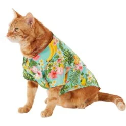 Frisco Pineapple Hawaiian Camp Dog & Cat Shirt -Frisco Sales Store 153596 PT2. AC SS1800 V1673304512