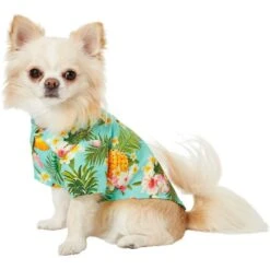 Frisco Pineapple Hawaiian Camp Dog & Cat Shirt -Frisco Sales Store 153596 PT3. AC SS1800 V1673361409
