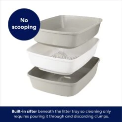 Frisco Sifting Cat Litter Box, Large -Frisco Sales Store 155658 PT2. AC SS1800 V1675279581