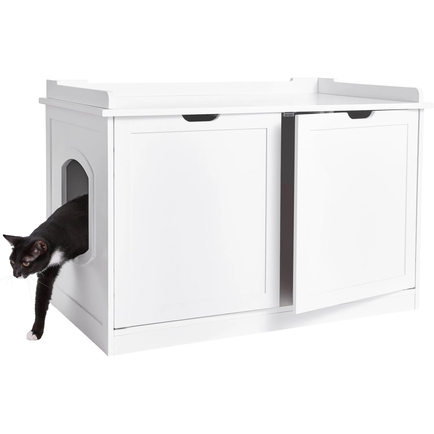 Frisco Decorative Bench Cat Litter Box Cover 4 Frisco Decorative Bench Cat Litter Box Cover - Image 2