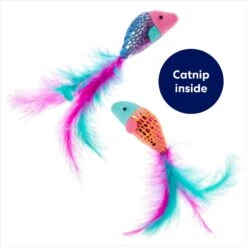 Frisco Sparkle Fish Plush Cat Toy With Catnip -Frisco Sales Store 166361 PT2. AC SS1800 V1686579217