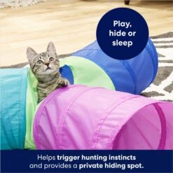 Frisco Foldable Play Tri-Tunnel Cat Toy -Frisco Sales Store 166382 PT2. AC SS1800 V1682976333