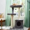 Frisco 42-in Heavy Duty Faux Fur Cat Tree & Condo -Frisco Sales Store 169398 MAIN. AC SS1800 V1680036190
