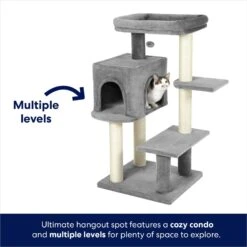 Frisco 48-in Heavy Duty Faux Fur Cat Tree & Condo 9 Frisco 48-in Heavy Duty Faux Fur Cat Tree & Condo -Frisco Sales Store 169399 PT2. AC SS1800 V1667228270