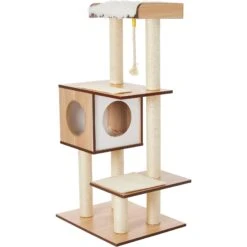 Frisco 47.5-in Modern Cat Tree & Condo -Frisco Sales Store 177904 PT5. AC SS1800 V1584453379
