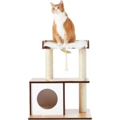 Frisco 28.5-in Modern Cat Tree & Condo 12 Frisco 28.5-in Modern Cat Tree & Condo -Frisco Sales Store 177907 PT4. AC SS1800 V1584453118