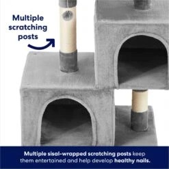 Frisco 33-in Faux Fur Cat Tree & Condo -Frisco Sales Store 180389 PT2. AC SS1800 V1667227240