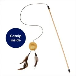 Frisco Sparkle Ball Teaser Wand Cat Toy With Catnip -Frisco Sales Store 183254 PT2. AC SS1800 V1686579565