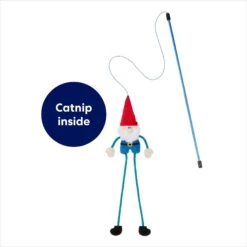 Frisco Gnome Teaser Wand Cat Toy With Catnip -Frisco Sales Store 204545 PT2. AC SS1800 V1686579199