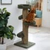Frisco 49-in Tree-Shaped Real Carpet Wooden Cat Tree -Frisco Sales Store 208944 MAIN. AC SS1800 V1647632802