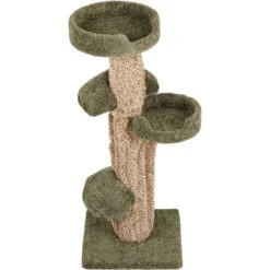 Frisco 49-in Tree-Shaped Real Carpet Wooden Cat Tree -Frisco Sales Store 208944 PT3. AC SS1800 V1647632803