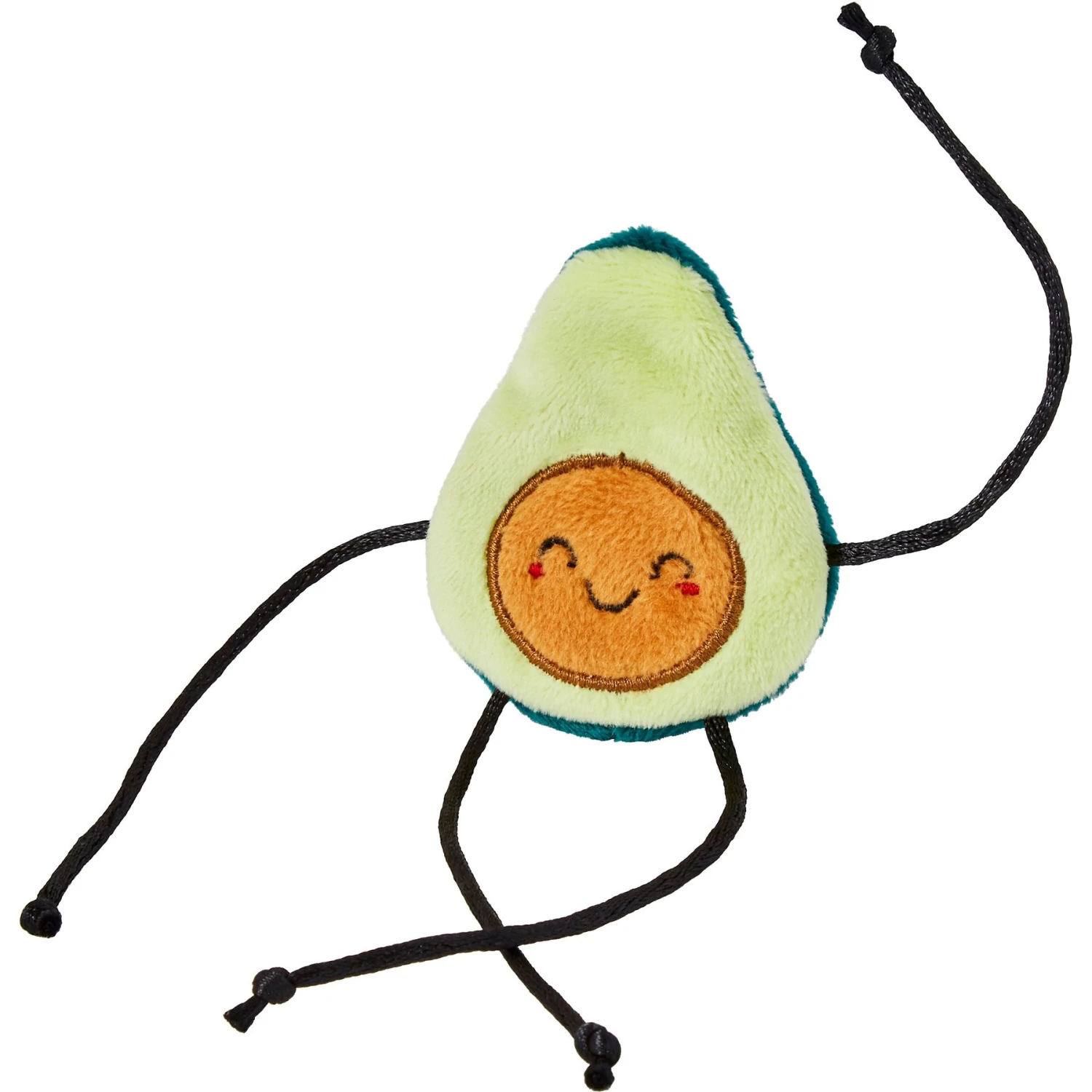 Frisco Dangly Avocado Buddy Plush Cat Toy With Catnip 3 Frisco Dangly Avocado Buddy Plush Cat Toy With Catnip