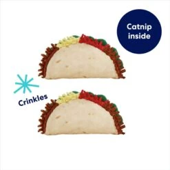 Frisco Taco Plush Cat Toy With Catnip -Frisco Sales Store 213856 PT2. AC SS1800 V1691784248