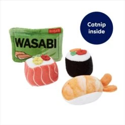 Frisco Sushi Plush Cat Toy With Catnip -Frisco Sales Store 213910 PT2. AC SS1800 V1691783971