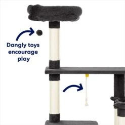 Frisco 66-in Cat Tree With Bed, Condo, Lounge Basket & Top Perch 11 Frisco 66-in Cat Tree With Bed, Condo, Lounge Basket & Top Perch -Frisco Sales Store 214381 PT3. AC SS1800 V1667228511