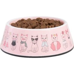 Frisco Pink Cute Cats Melamine Bowl -Frisco Sales Store 216043 PT2. AC SS1800 V1591020680