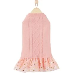 Frisco Cable Knit Dog & Cat Sweater Dress 11 Frisco Cable Knit Dog & Cat Sweater Dress -Frisco Sales Store 223706 PT3. AC SS1800 V1599055627