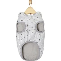 Frisco Mediumweight Silver Polka Dotted Insulated Dog & Cat Coat 13 Frisco Mediumweight Silver Polka Dotted Insulated Dog & Cat Coat -Frisco Sales Store 224017 PT4. AC SS1800 V1600732878