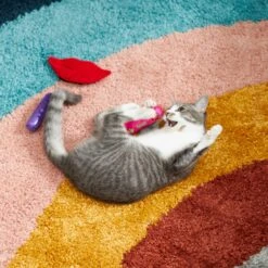 Frisco Retro Lip Gloss Plush Cat Toy With Catnip, 3 Count -Frisco Sales Store 230274 PT3. AC SS1800 V1602639773