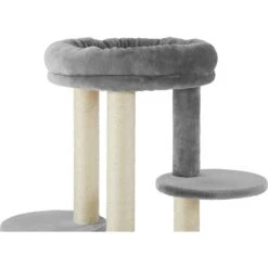 Frisco 41-in Faux Fur Cat Tree 11 Frisco 41-in Faux Fur Cat Tree -Frisco Sales Store 236538 PT3. AC SS1800 V1615987390