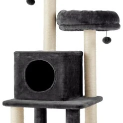 Frisco 55-in Faux Fur Cat Tree & Condo -Frisco Sales Store 236542 PT4. AC SS1800 V1615987677