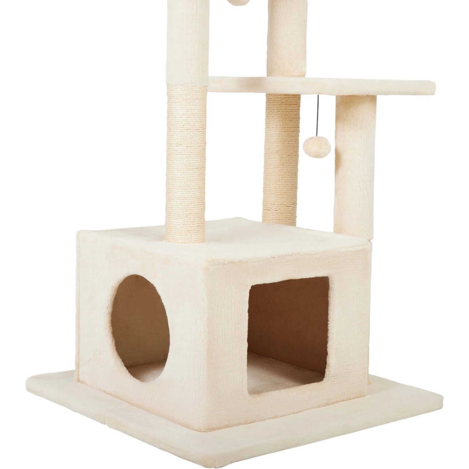 Frisco 40-in Faux Fur Cat Tree & Condo 7 Frisco 40-in Faux Fur Cat Tree & Condo - Image 5