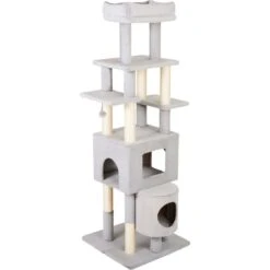 Frisco 71-in Faux Fur Cat Tree & Condo -Frisco Sales Store 236553 PT2. AC SS1800 V1637694220