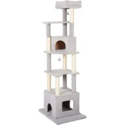 Frisco 80-in Faux Fur Cat Tree & Condo -Frisco Sales Store 236556 PT2. AC SS1800 V1637694996