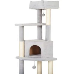 Frisco 80-in Faux Fur Cat Tree & Condo -Frisco Sales Store 236556 PT4. AC SS1800 V1637694124