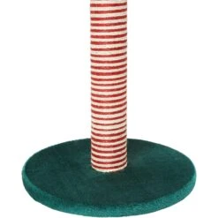 Frisco Holiday 29.5-in Candy Cane Sisal Cat Scratching Post With Toy -Frisco Sales Store 236565 PT5. AC SS1800 V1601330796