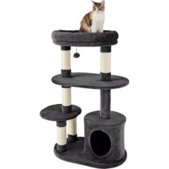 Frisco 48.25-in Heavy Duty Faux Fur Cat Tree & Condo -Frisco Sales Store 238154 PT2. AC SS1800 V1616075075