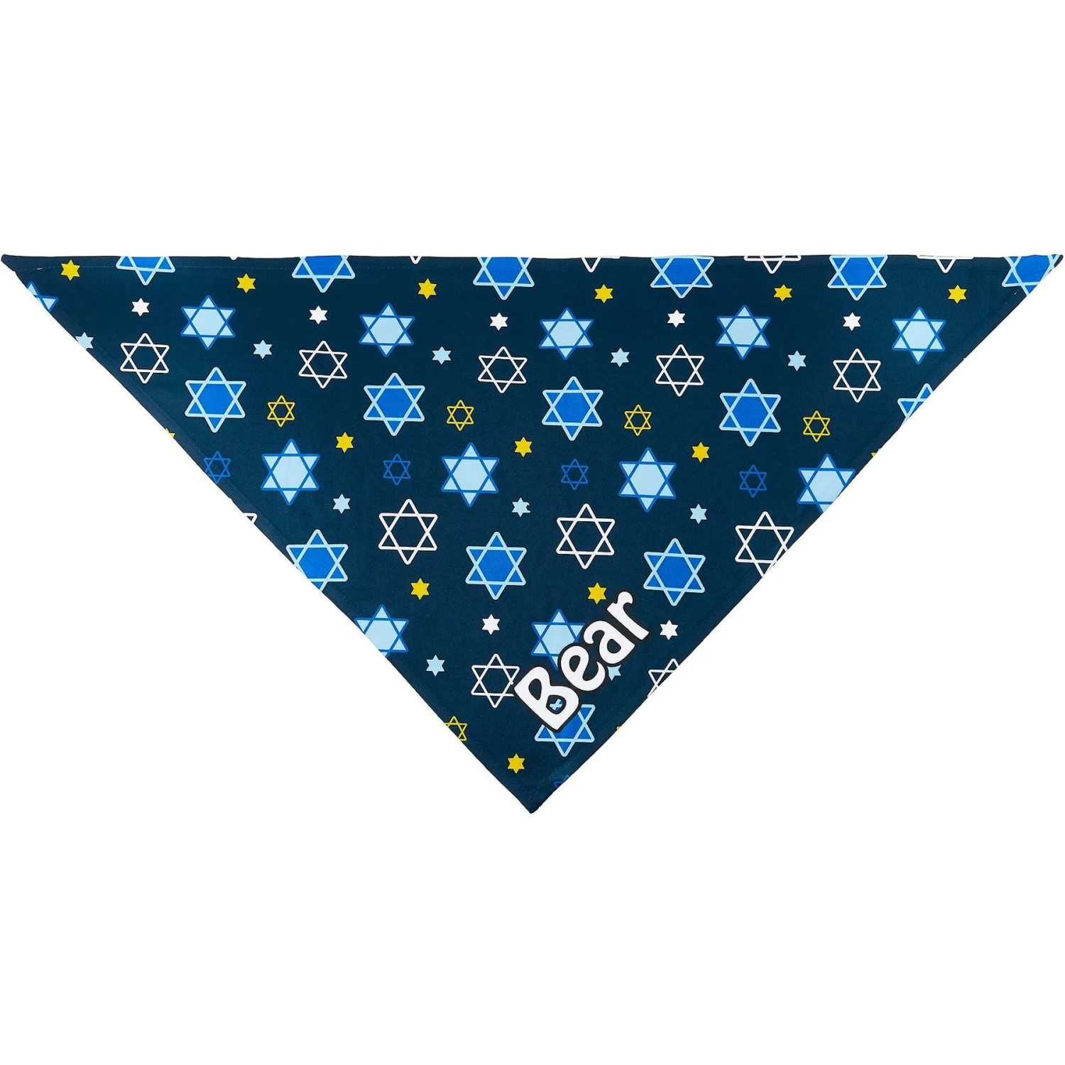 Frisco Hanukkah Personalized Dog & Cat Bandana 6 Frisco Hanukkah Personalized Dog & Cat Bandana - Image 4