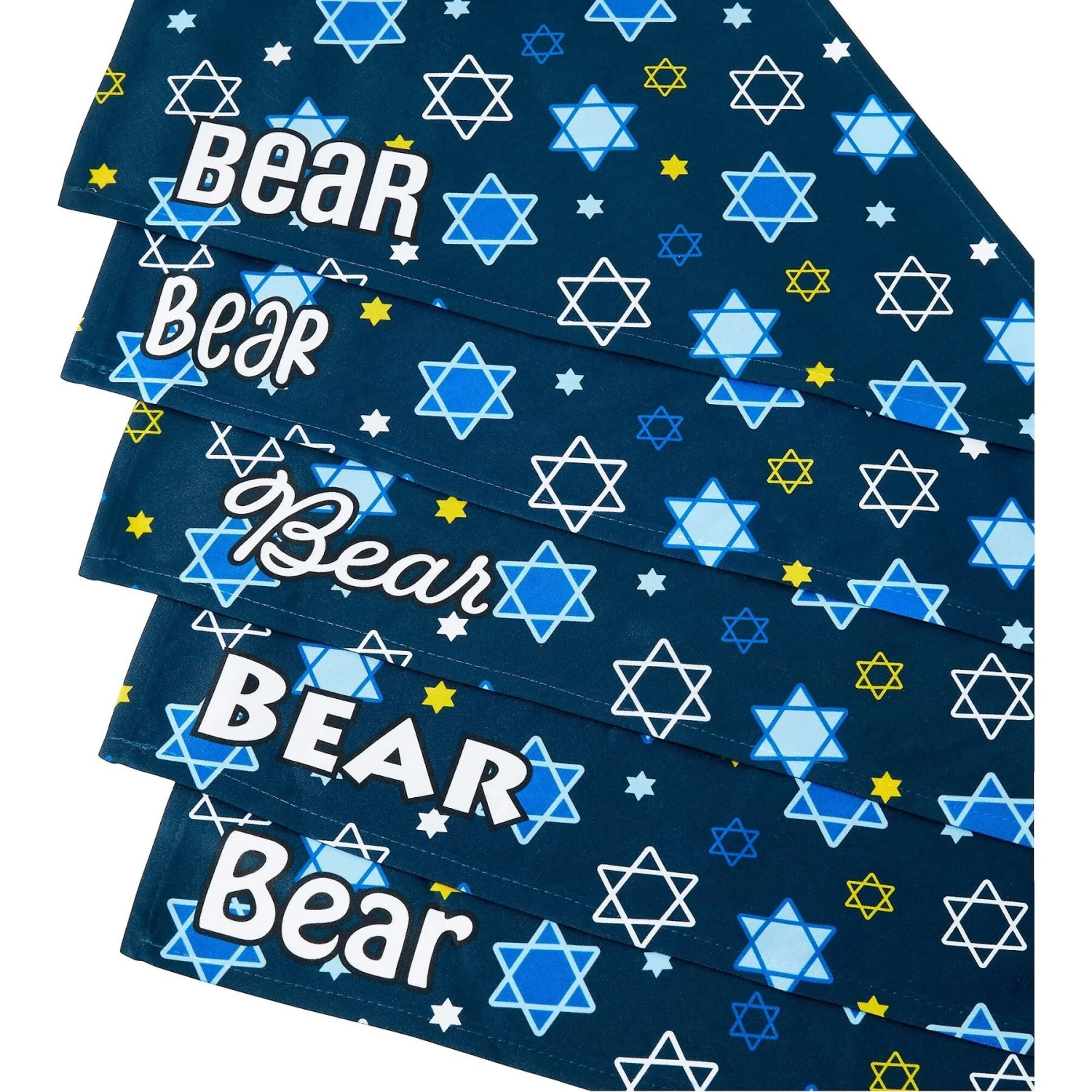 Frisco Hanukkah Personalized Dog & Cat Bandana 7 Frisco Hanukkah Personalized Dog & Cat Bandana - Image 5