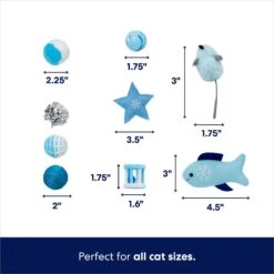 Frisco Holiday Stocking Variety Pack Cat Toy With Catnip, 25 Count 9 Frisco Holiday Stocking Variety Pack Cat Toy With Catnip, 25 Count -Frisco Sales Store 244939 PT2. AC SS1800 V1694809487