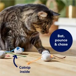 Frisco Mice Plush Cat Toy With Catnip 8 Frisco Mice Plush Cat Toy With Catnip -Frisco Sales Store 245899 PT2. AC SS1800 V1678723852