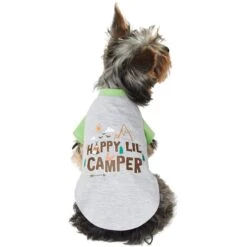 Frisco Happy Lil' Camper Dog & Cat T-Shirt -Frisco Sales Store 248789 PT3. AC SS1800 V1673303460