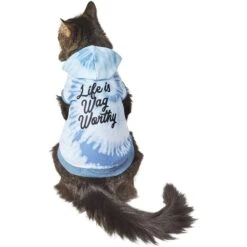 Frisco Life Is Wag Worthy Tiedye Print Dog & Cat Hoodie -Frisco Sales Store 249094 PT2. AC SS1800 V1644959829