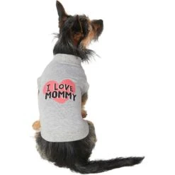 Frisco I Love Mommy Dog & Cat T-Shirt, Gray 9 Frisco I Love Mommy Dog & Cat T-Shirt, Gray -Frisco Sales Store 249278 PT2. AC SS1800 V1624600070