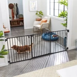 Frisco Steel 3-Panel Configurable Dog Gate, 30-in
