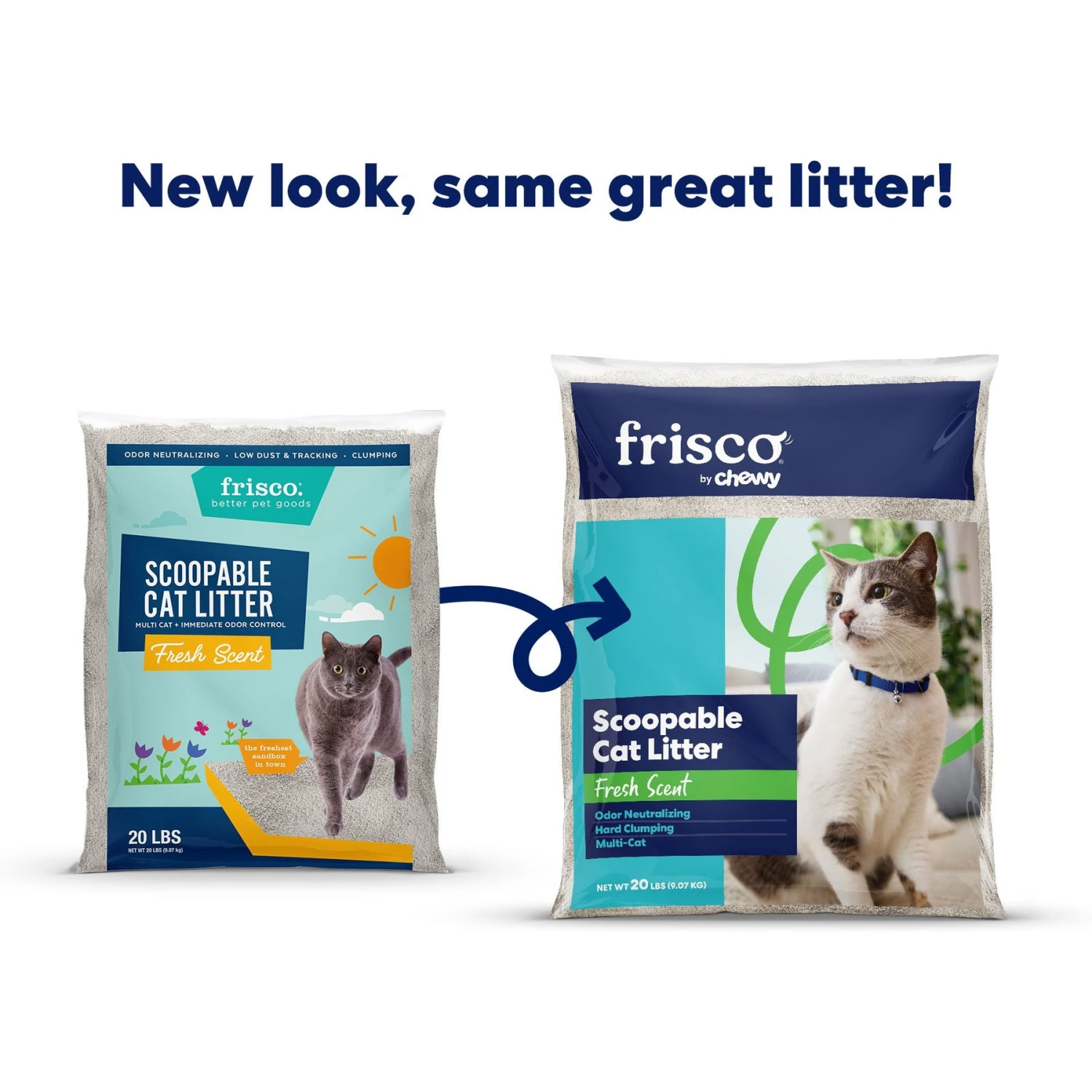 Frisco Multi-Cat Fresh Scented Clumping Clay Cat Litter 3 Frisco Multi-Cat Fresh Scented Clumping Clay Cat Litter - Image 2
