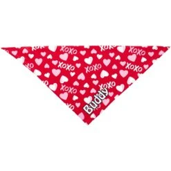 Frisco XOXO Hearts Personalized Dog & Cat Bandana -Frisco Sales Store 254203 PT2. AC SS1800 V1632494772