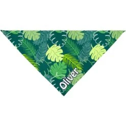 Frisco Tropical Palms Personalized Dog & Cat Bandana -Frisco Sales Store 254259 PT2. AC SS1800 V1696443248