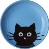 Frisco Cat Face Non-skid Ceramic Cat Dish, Blue -Frisco Sales Store 256101 MAIN. AC SS1800 V1615321300