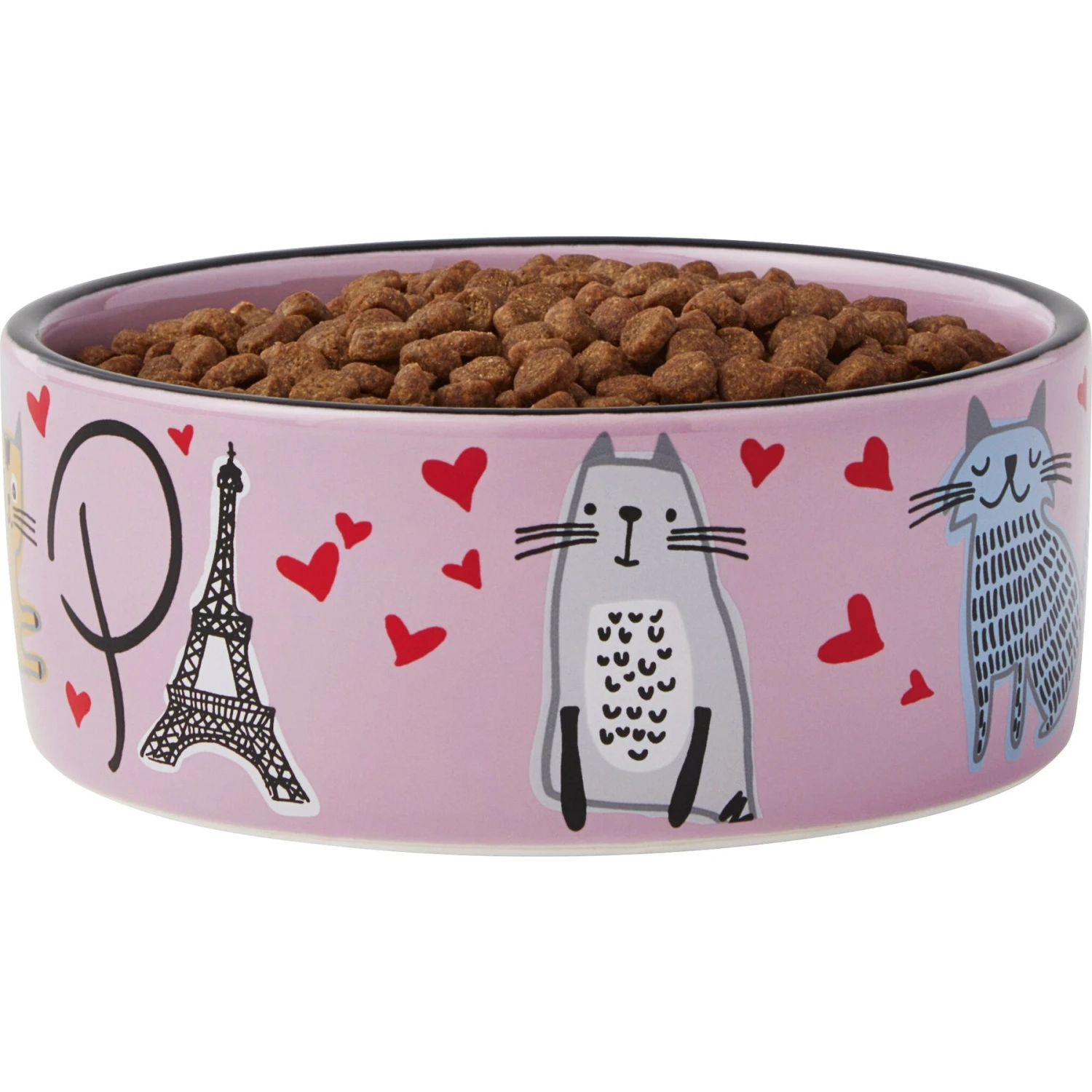 Frisco Paris Non-skid Ceramic Cat Dish 6 Frisco Paris Non-skid Ceramic Cat Dish - Image 4