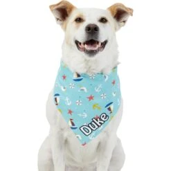 Frisco Nautical Personalized Dog & Cat Bandana -Frisco Sales Store 258762 PT6. AC SS1800 V1619559518