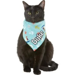 Frisco Nautical Personalized Dog & Cat Bandana -Frisco Sales Store 258762 PT7. AC SS1800 V1619558224