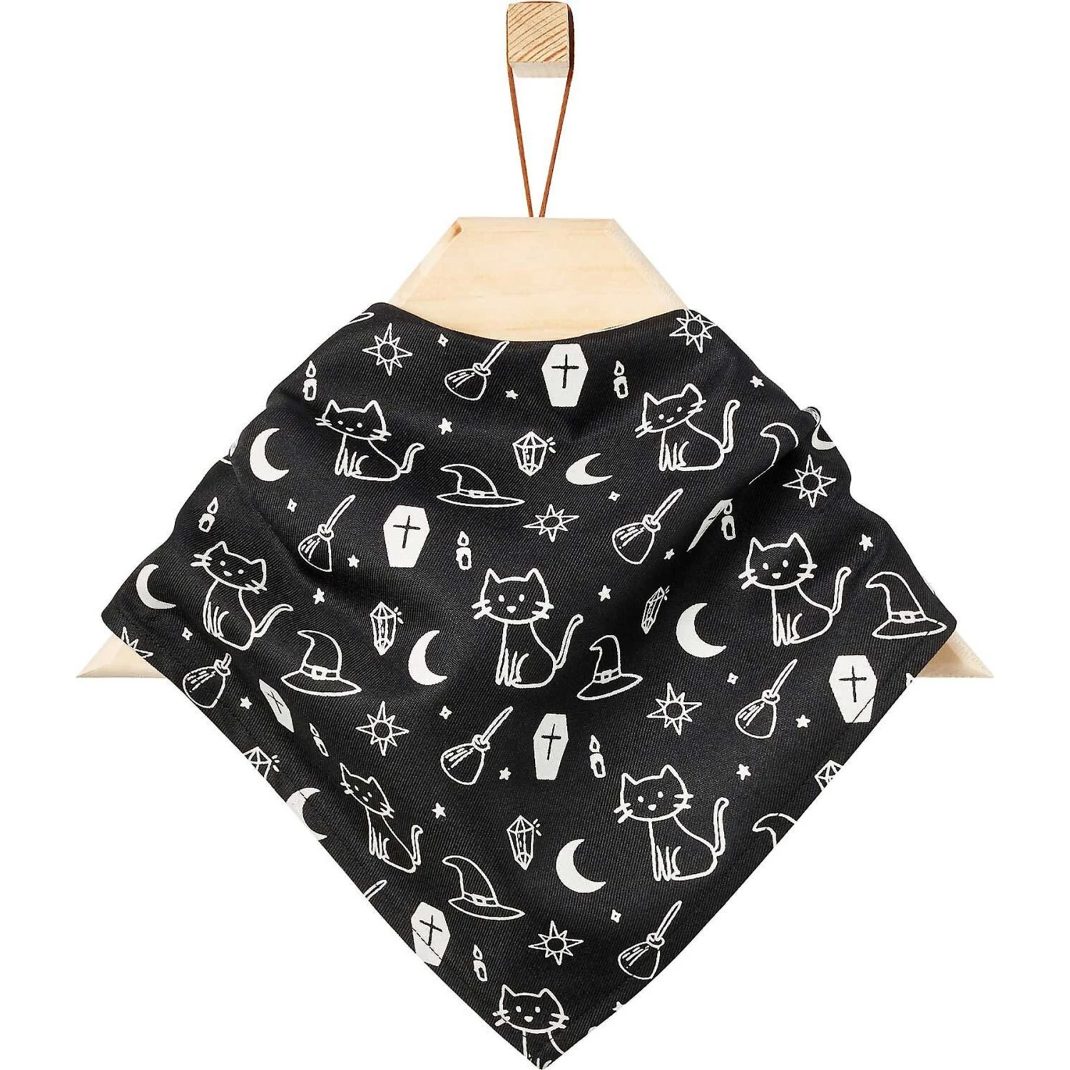 Frisco Glow In The Dark Mystical Print Dog & Cat Bandana 3 Frisco Glow In The Dark Mystical Print Dog & Cat Bandana
